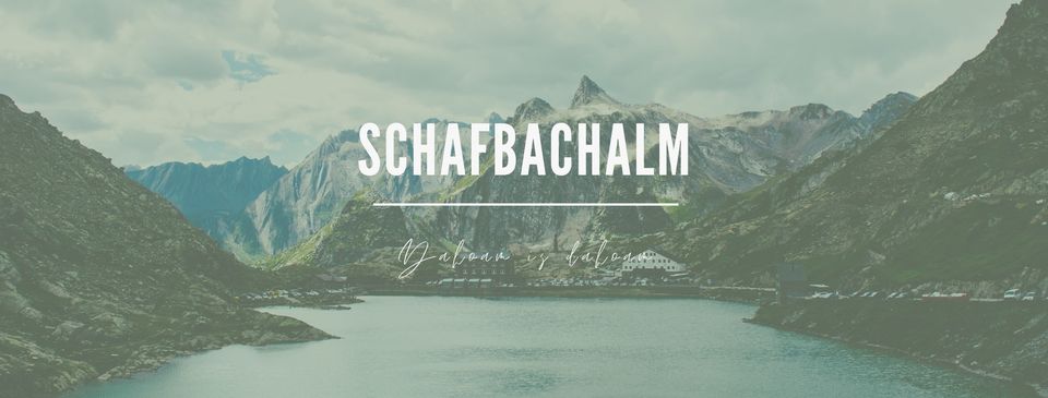 Logo - Schafbachalm - Tiefbrunnau - Salzburg